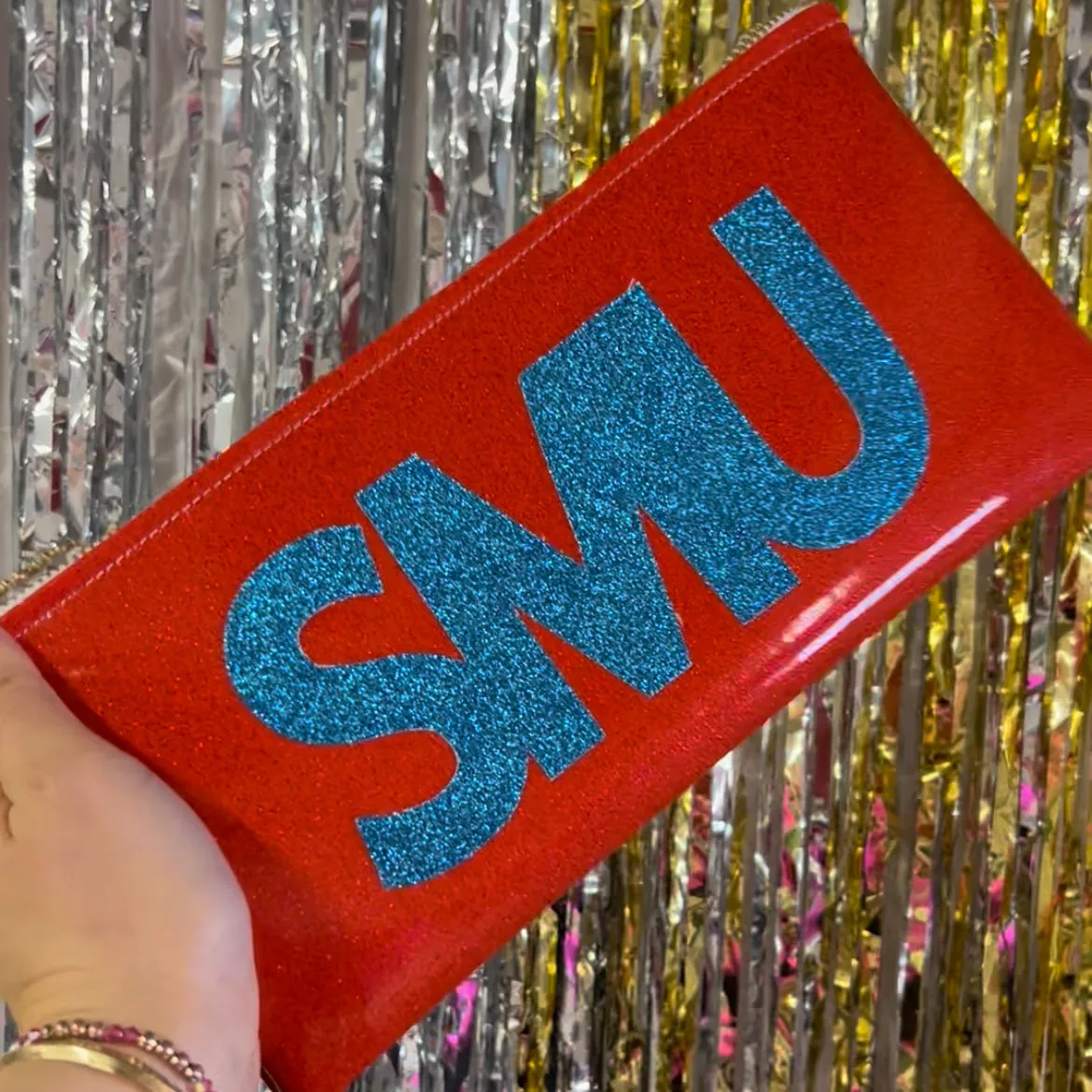 🌟 Create Your Own Glitter Vinyl Clutch! 🌟