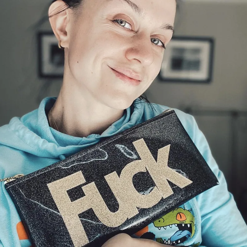 🌟 Create Your Own Glitter Vinyl Clutch! 🌟