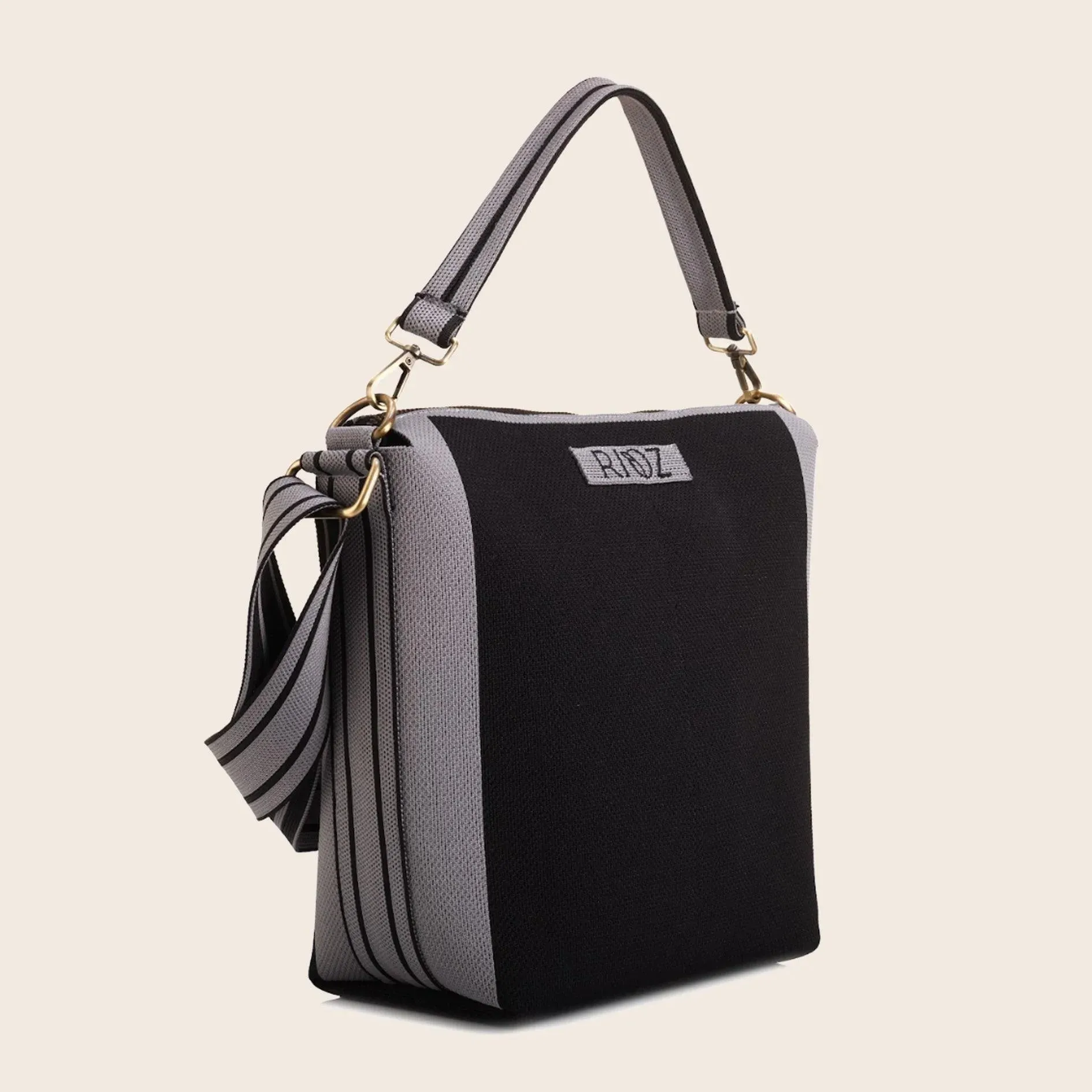 Atlas- Crossbody Sling Bag- Black