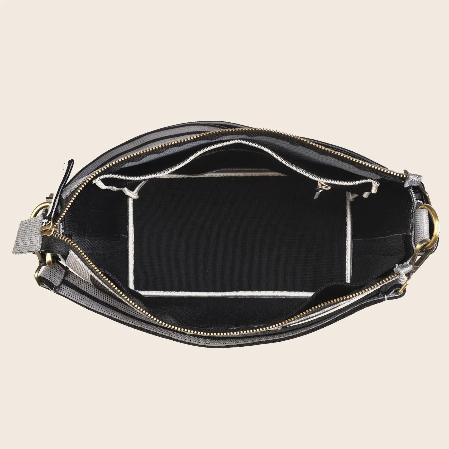 Atlas- Crossbody Sling Bag- Black