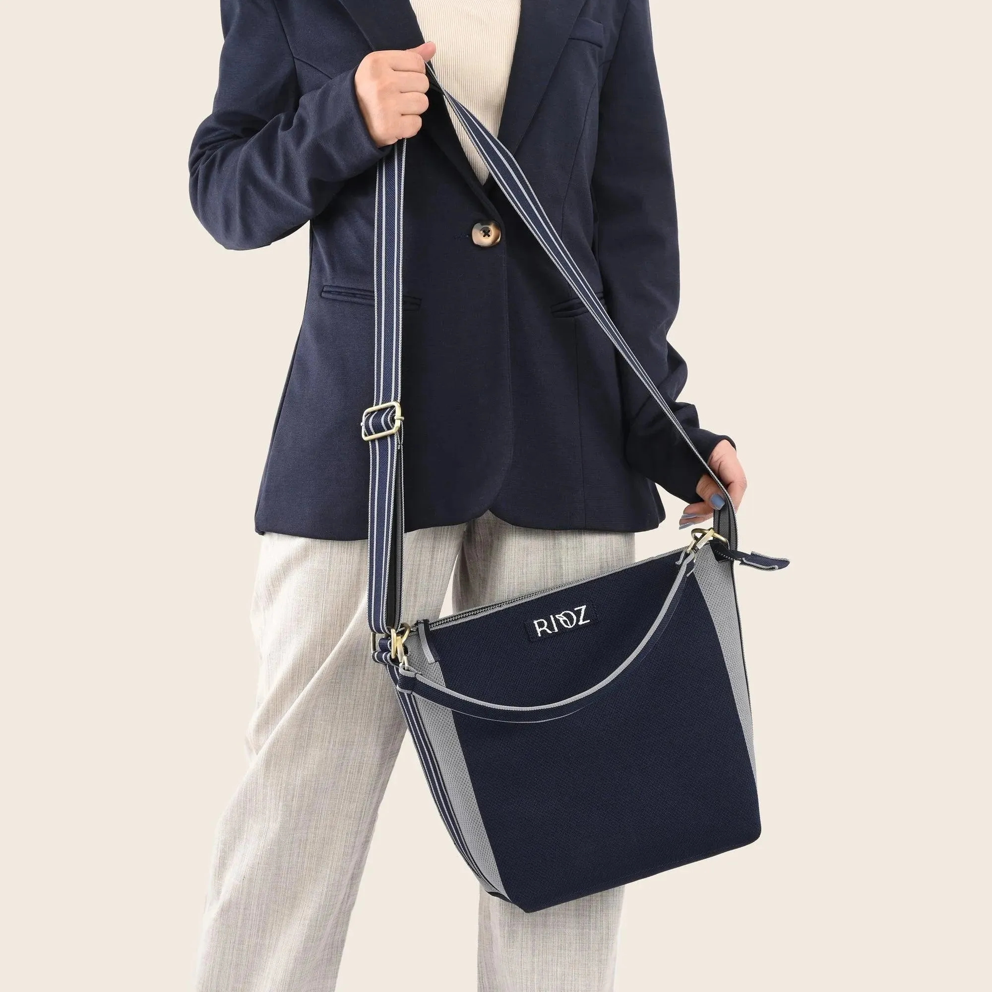 Atlas- Crossbody Sling Bag- Navy