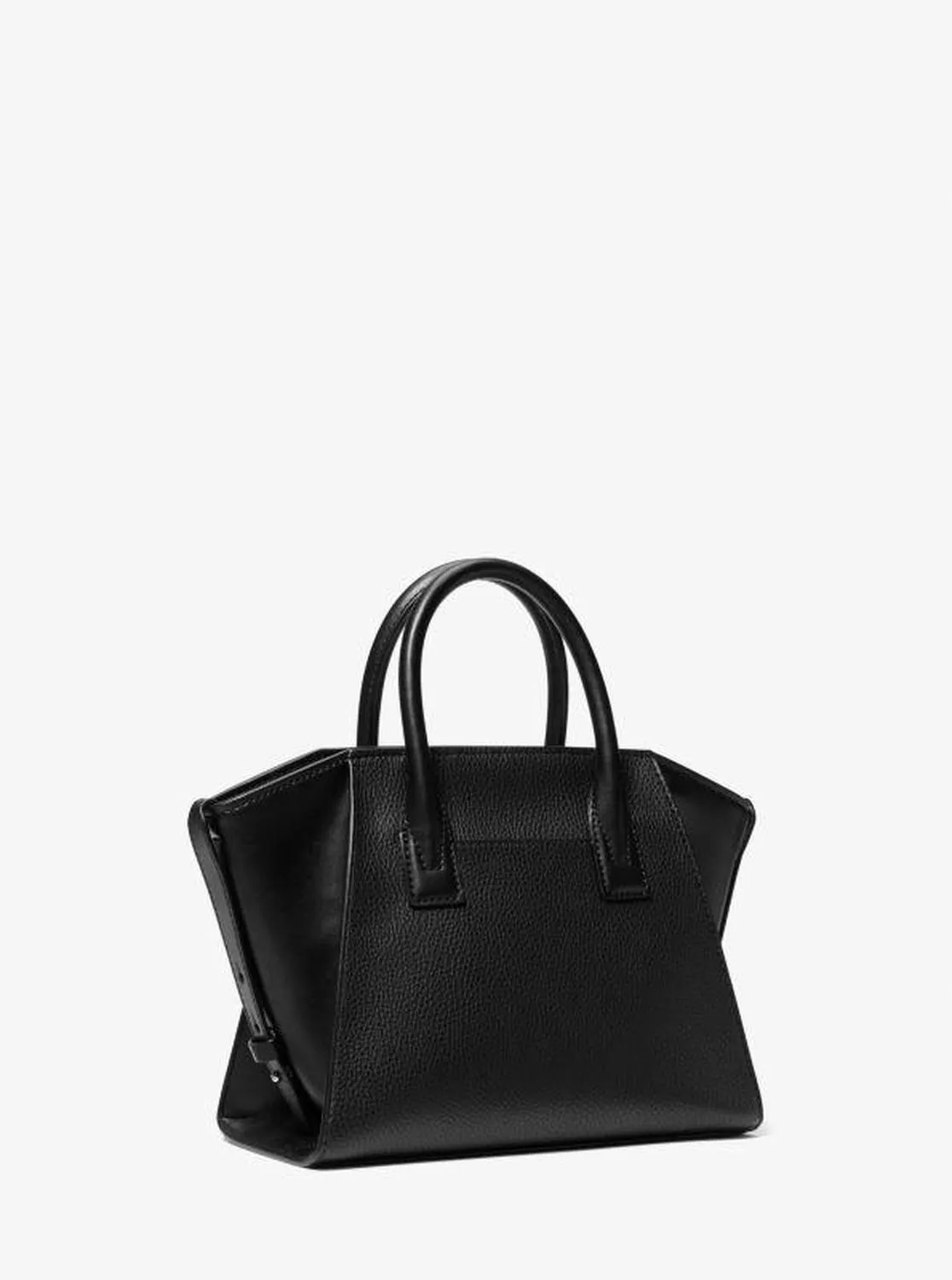 Avril Small Studded Patchwork and Signature Logo Satchel