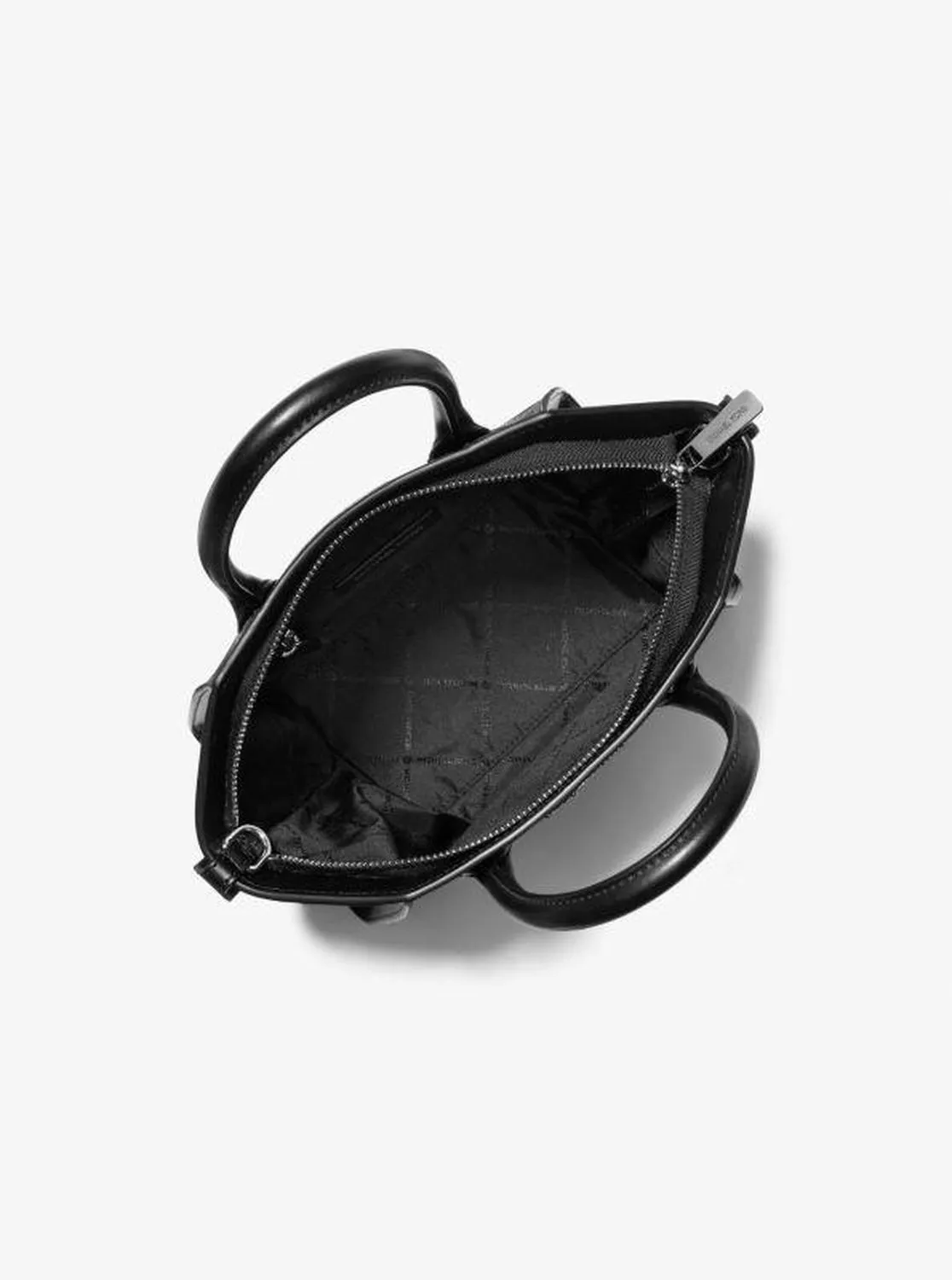 Avril Small Studded Patchwork and Signature Logo Satchel