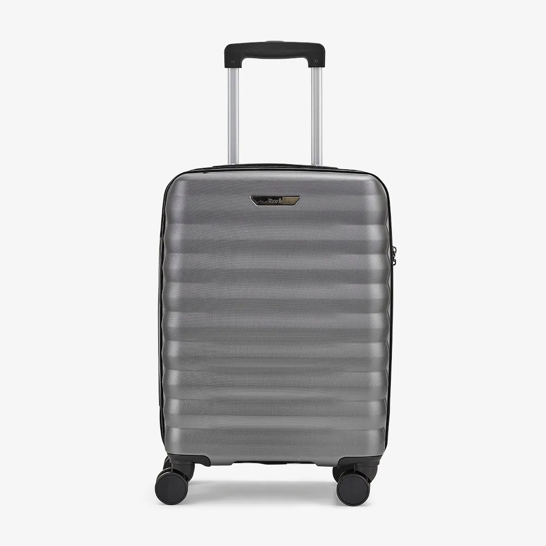Berlin Small Suitcase in Charcoal