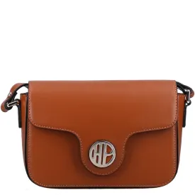 Camel Malgun Crossbody Bag