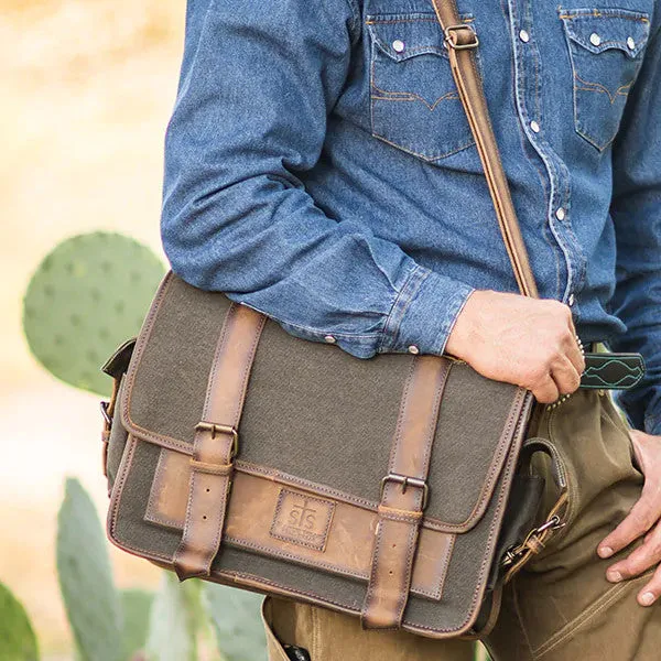 Canvas Messenger Bag