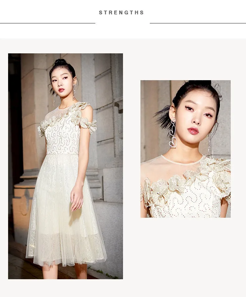 Crafted from high-quality fabric, this elegant dress- Ultra