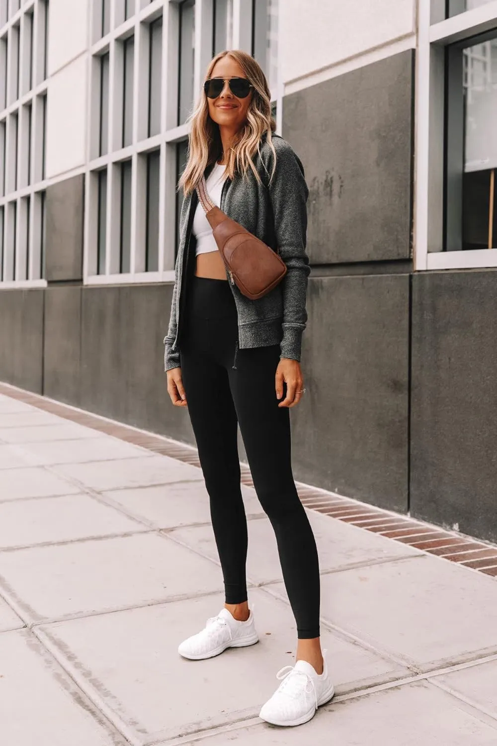 Faux Leather Black Crossbody Travel Sling Bag