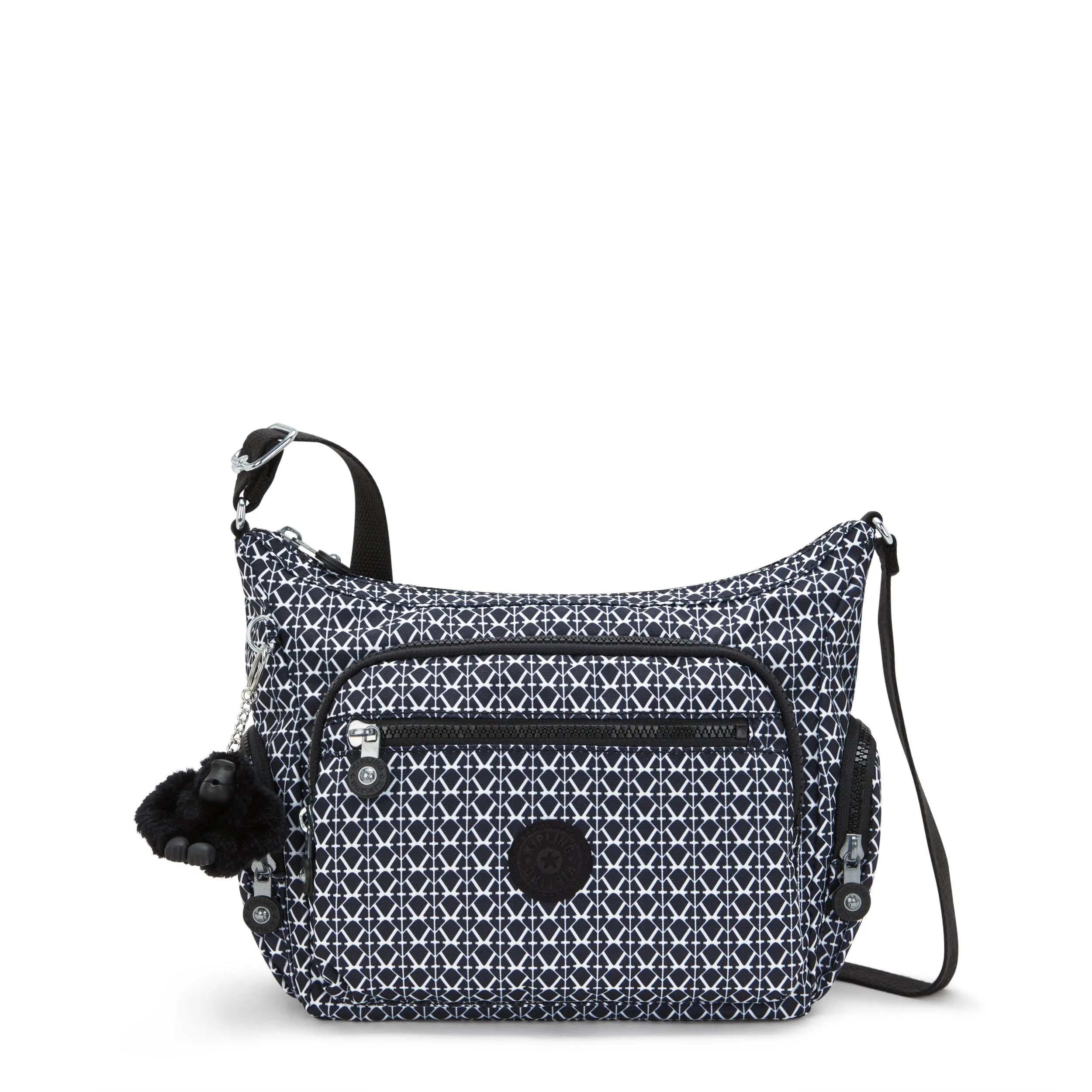 Kipling Gabbie S Signature Print Medium Crossbody Bag I3759-DD2