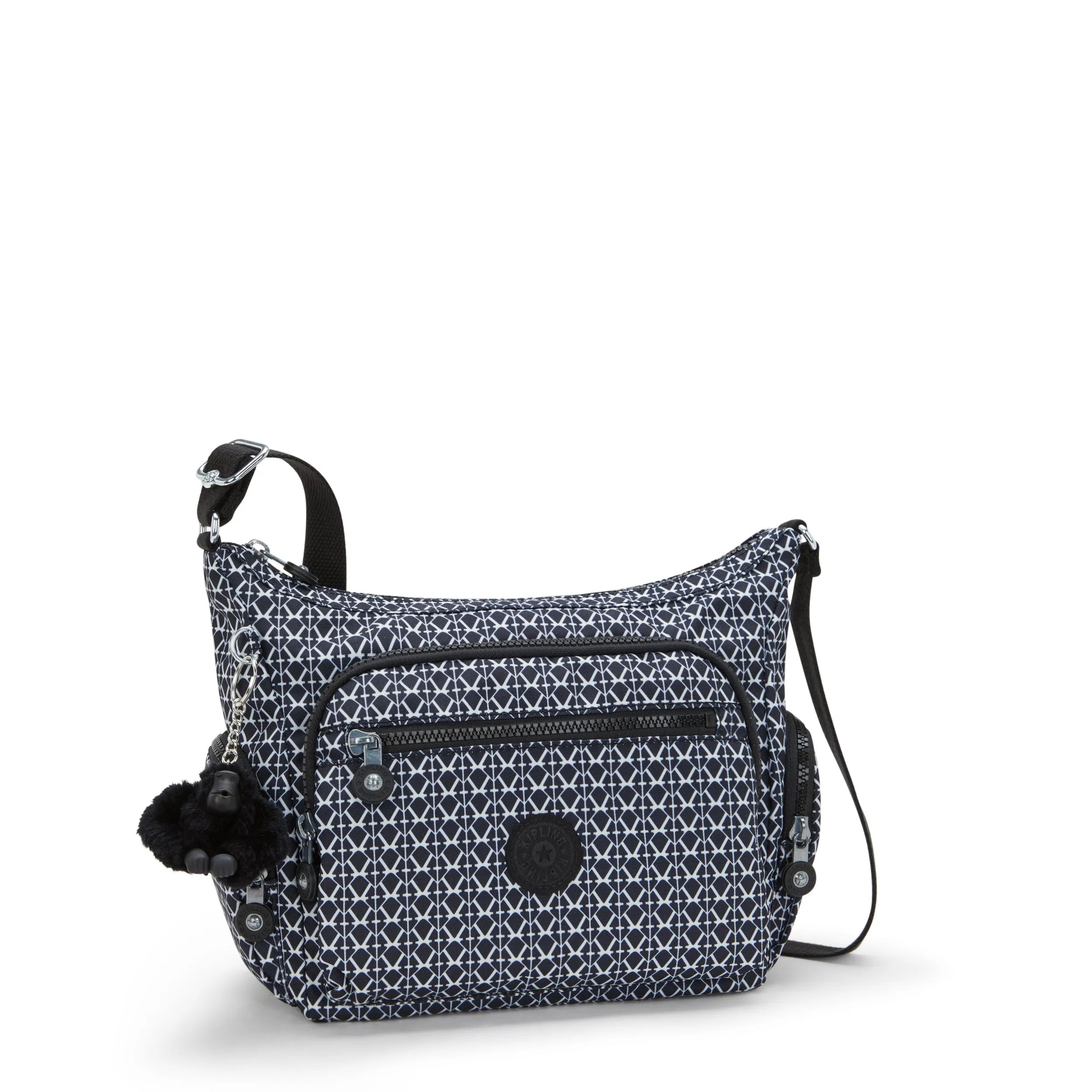 Kipling Gabbie S Signature Print Medium Crossbody Bag I3759-DD2