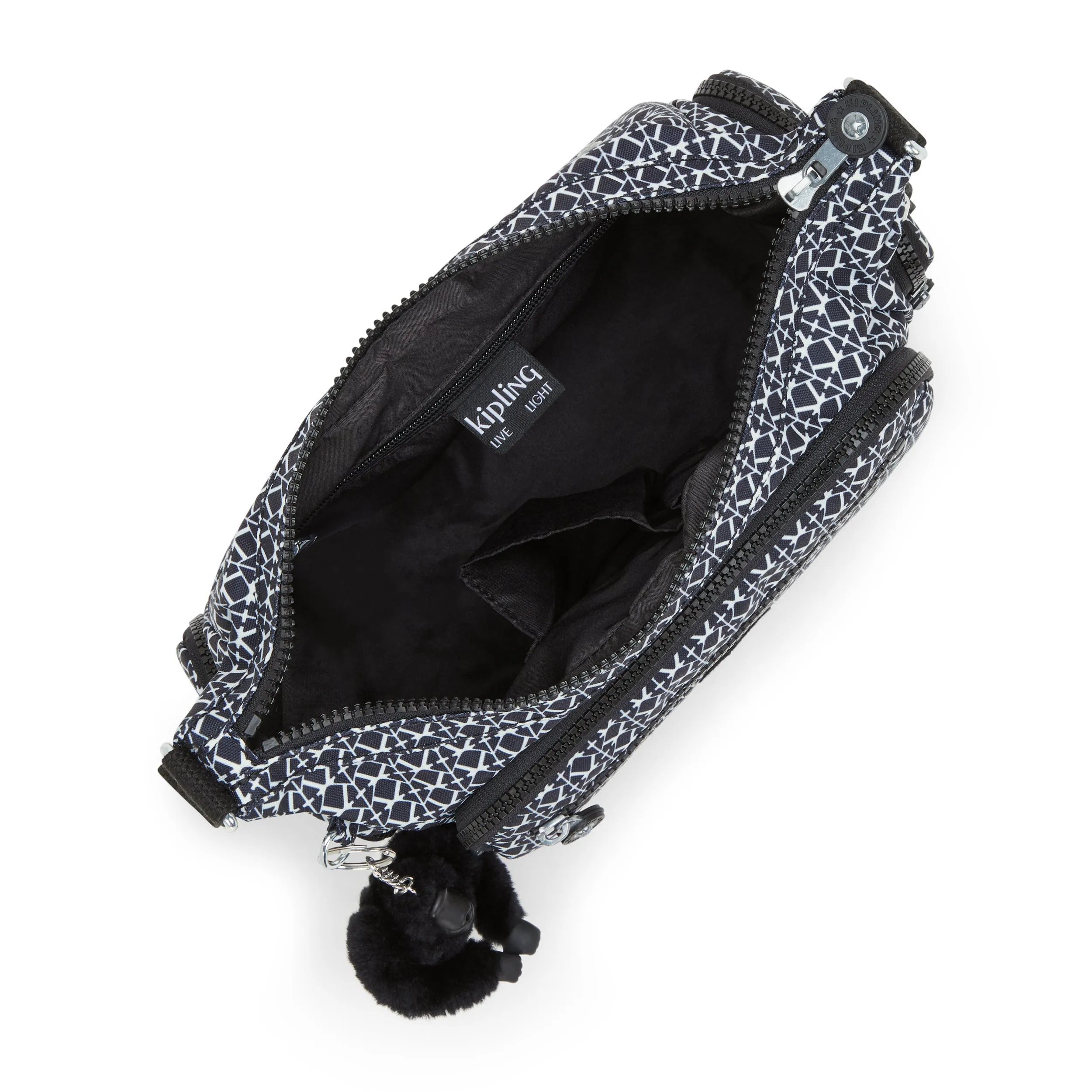 Kipling Gabbie S Signature Print Medium Crossbody Bag I3759-DD2