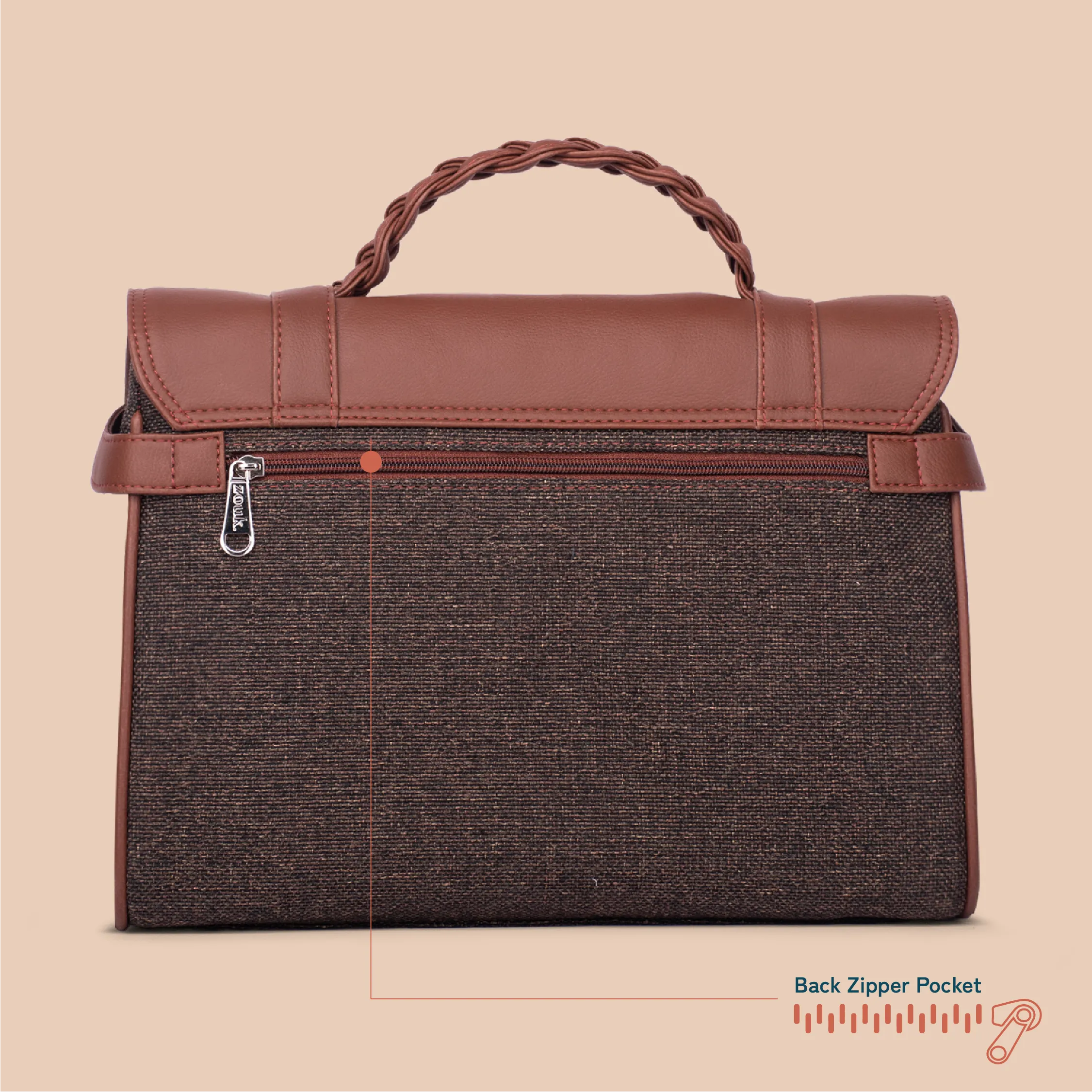 Konkona Heritage Satchel Bag - Bristel