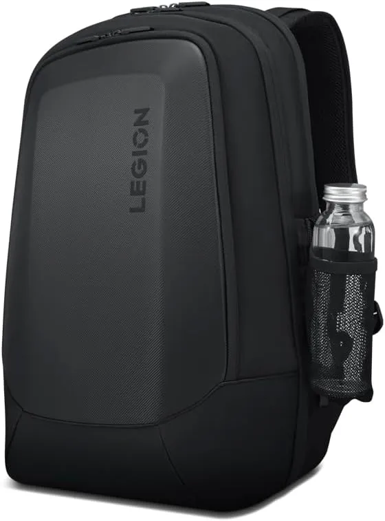 Lenovo - Legion 17 Armored Backpack  Gaming Laptop Bag  Double Layered Protection  Dedicated Storage Pockets  Durable Pack with EVA Front Shield