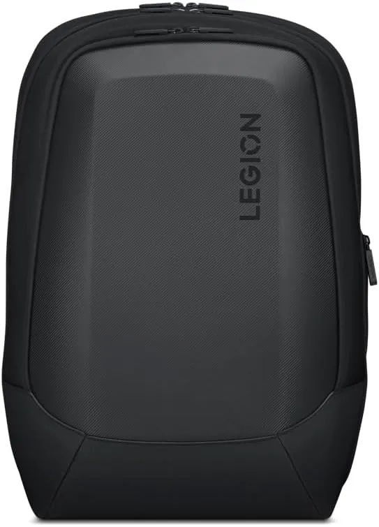 Lenovo - Legion 17 Armored Backpack  Gaming Laptop Bag  Double Layered Protection  Dedicated Storage Pockets  Durable Pack with EVA Front Shield