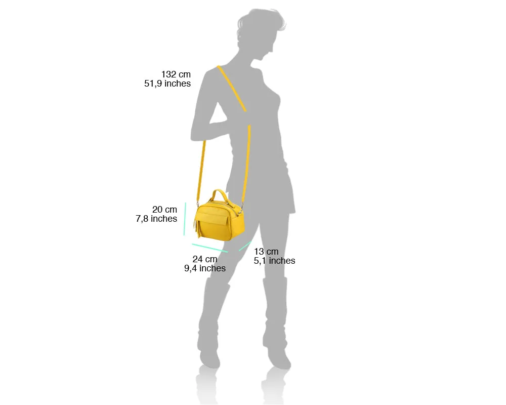 Lorena leather Handbag