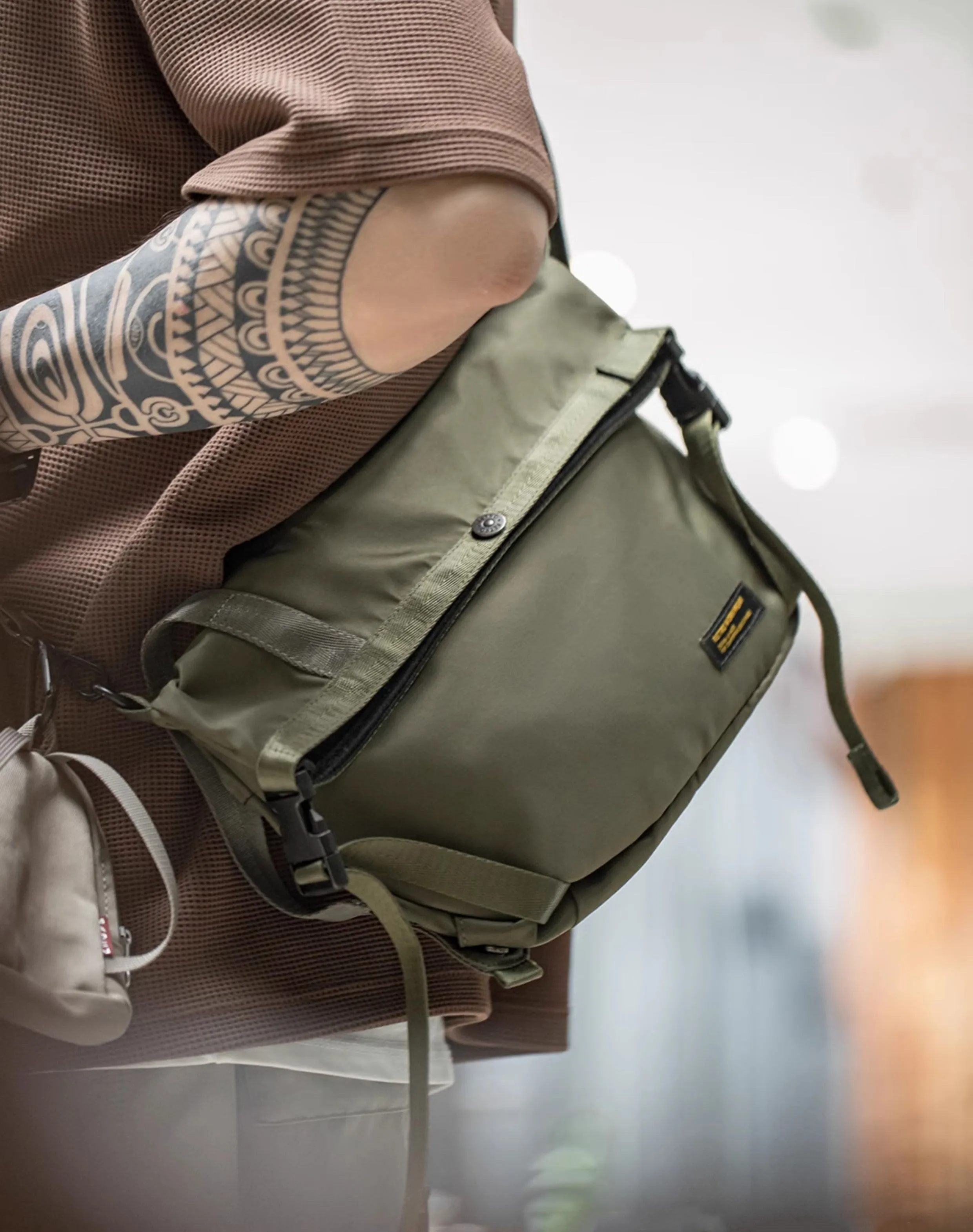 Mountain Cycling Functional Capacity Messenger Multifunctional Men's Bag