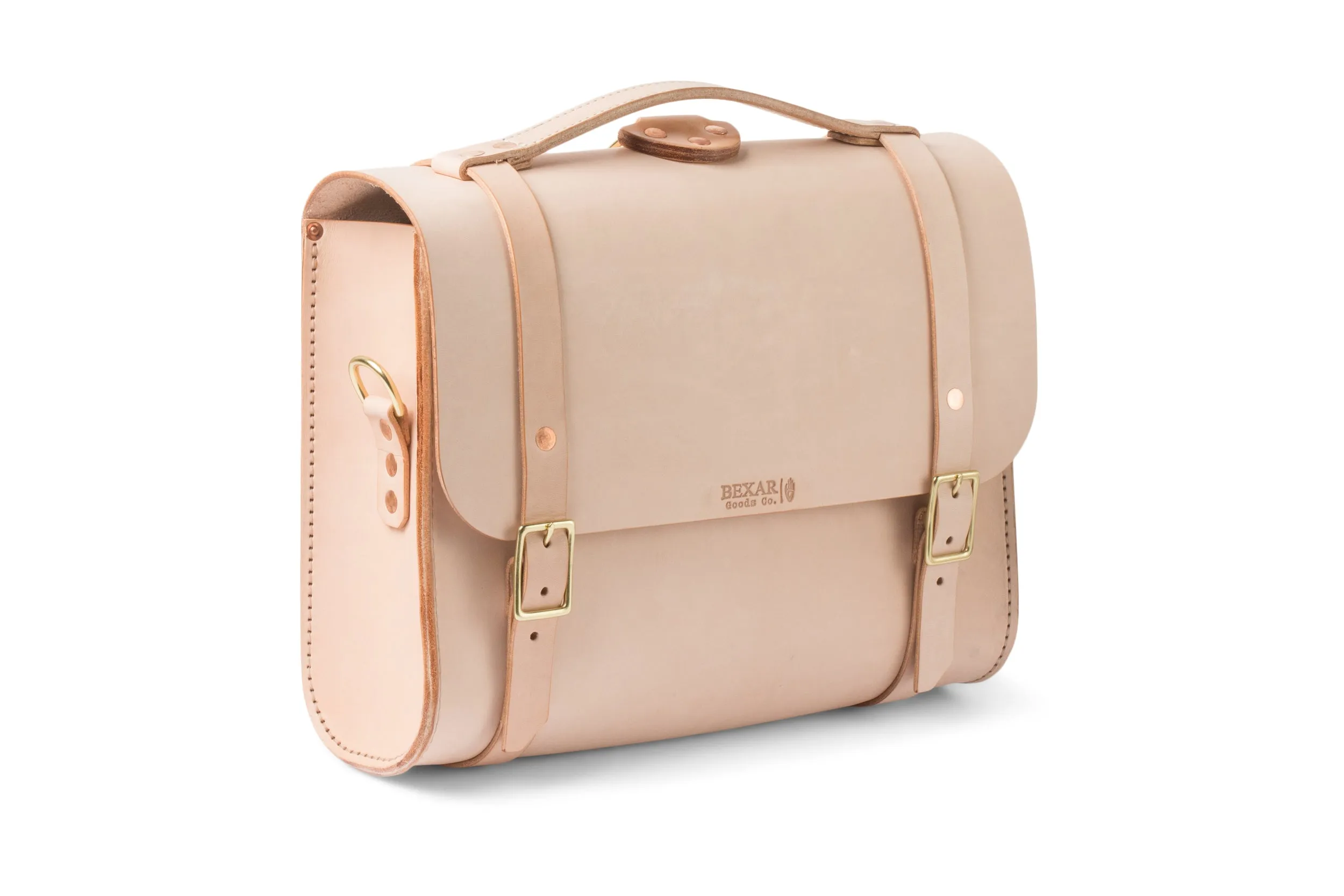 Porter Satchel // Veg tan