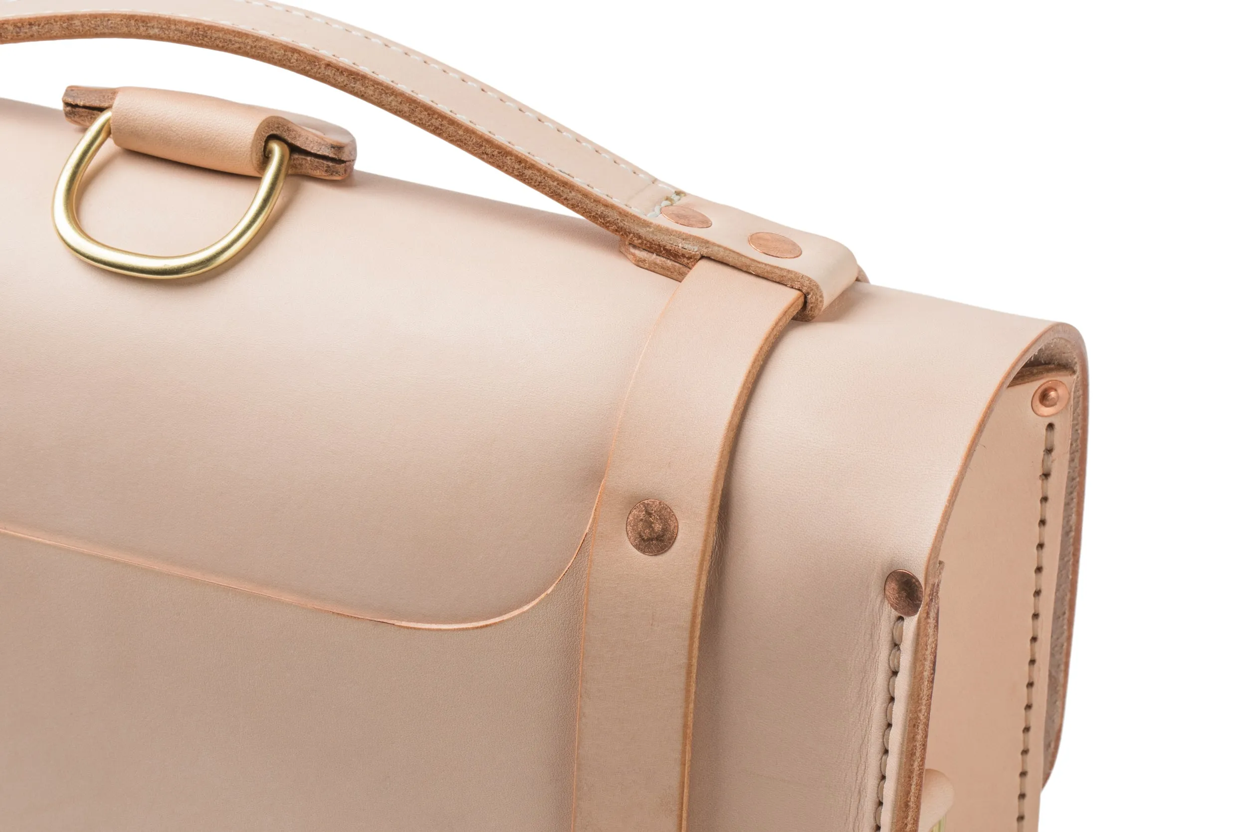 Porter Satchel // Veg tan