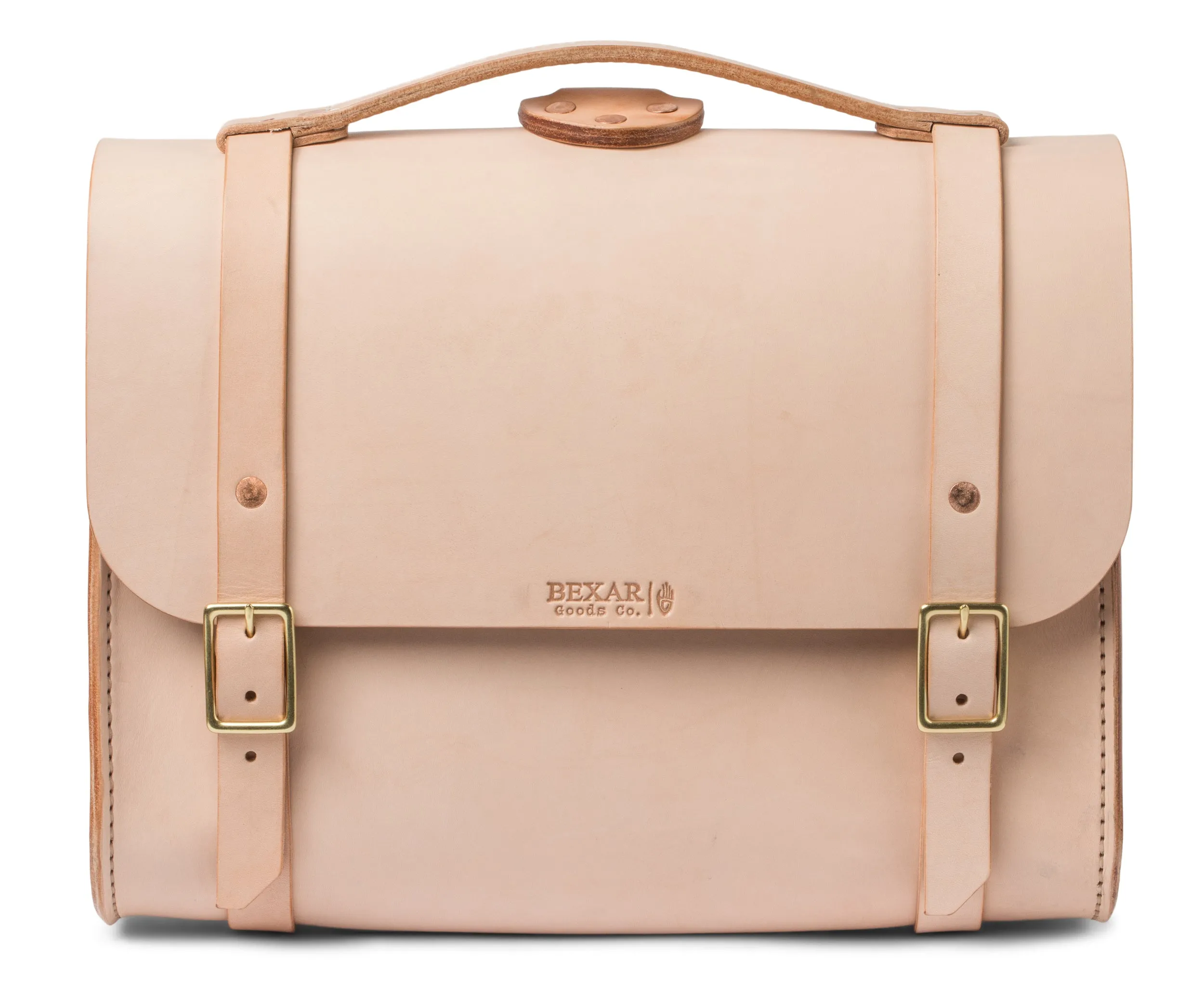 Porter Satchel // Veg tan