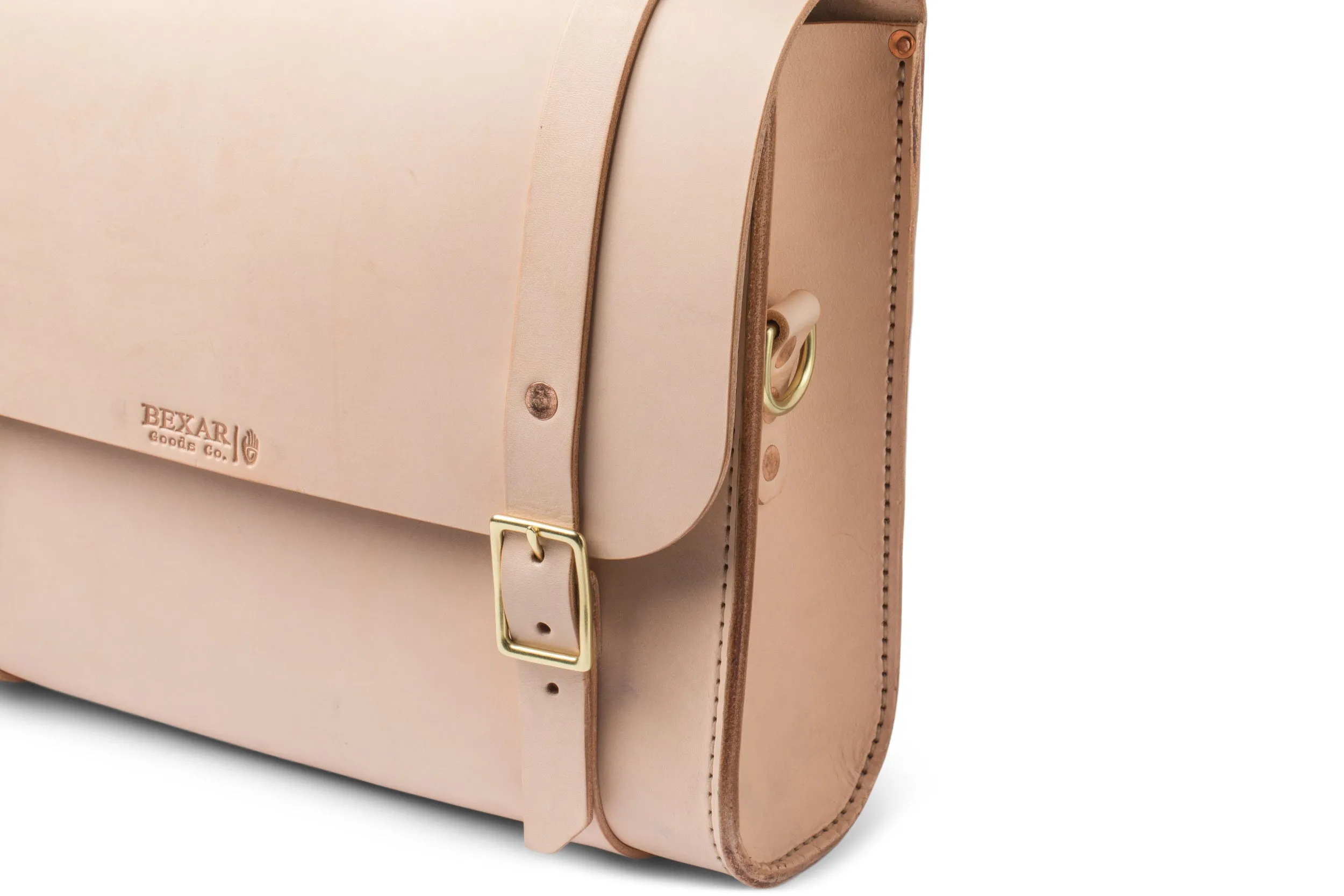 Porter Satchel // Veg tan