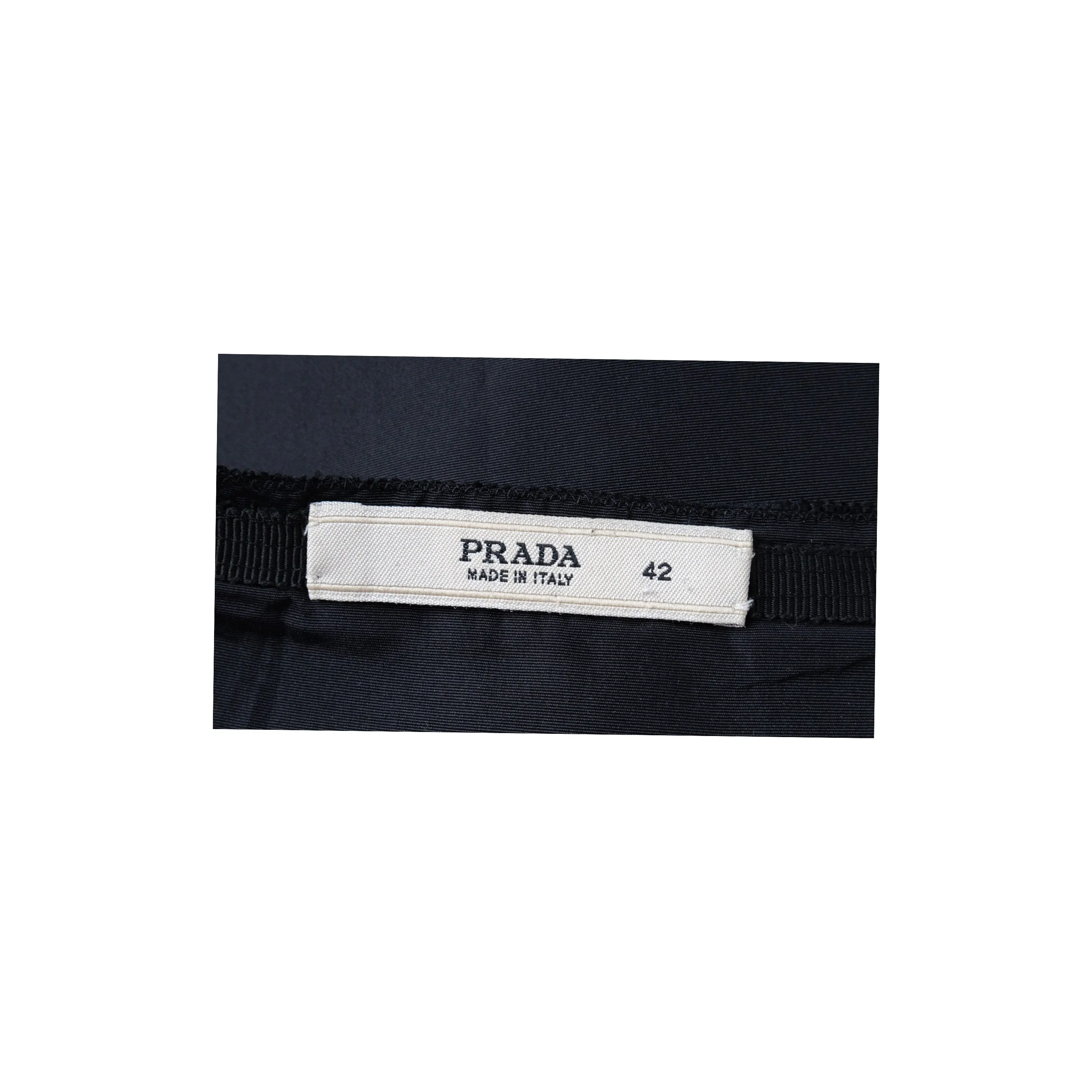 Prada Pleated Silk Skirt - '10s