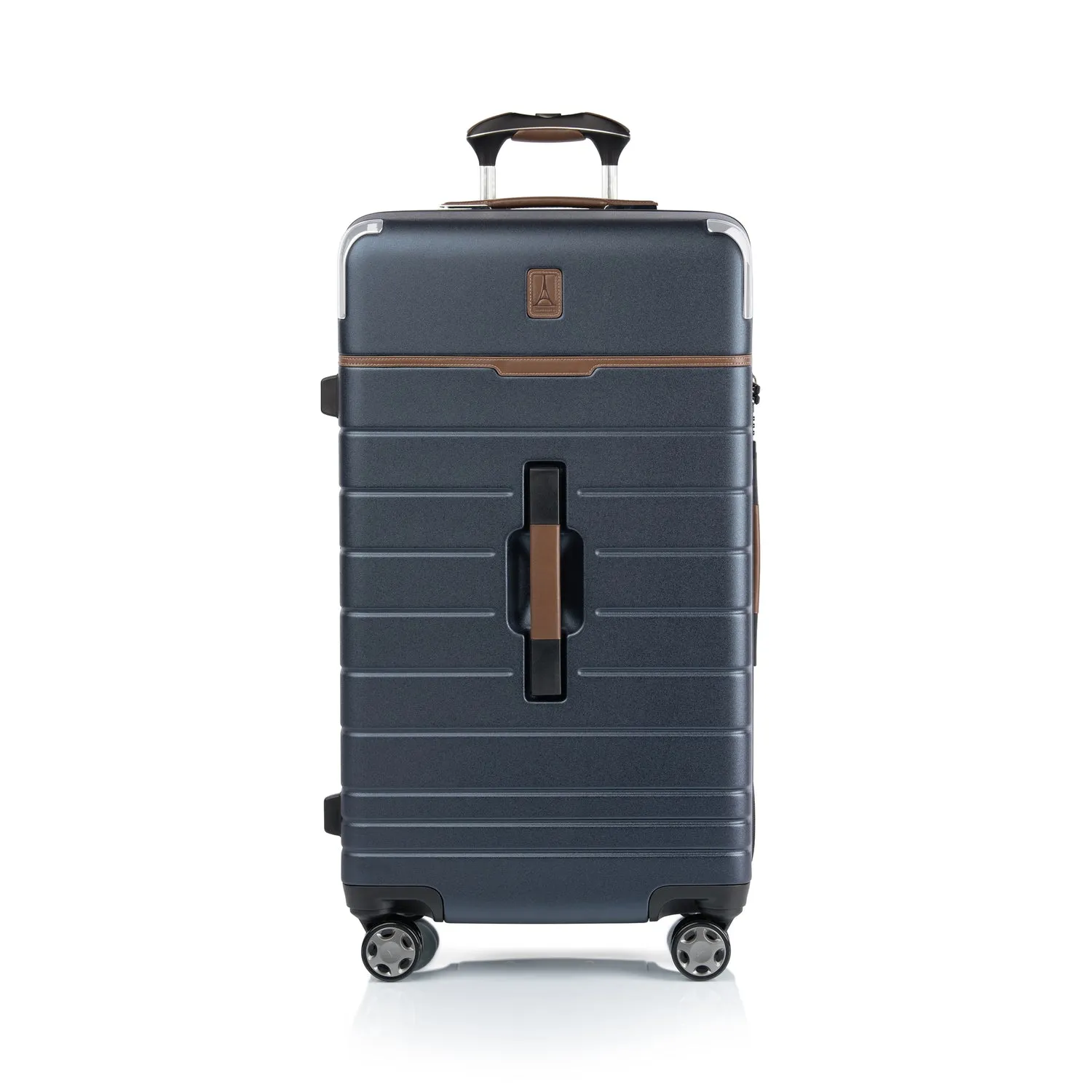Travelpro® x Travel   Leisure Large Check-in Spinner and Drop-Bottom Weekender Bag Luggage Set