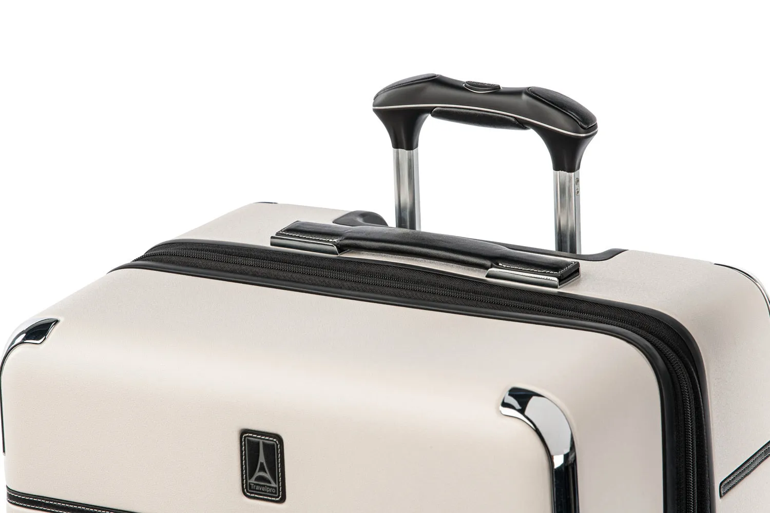 Travelpro® x Travel   Leisure Large Check-in Spinner and Drop-Bottom Weekender Bag Luggage Set