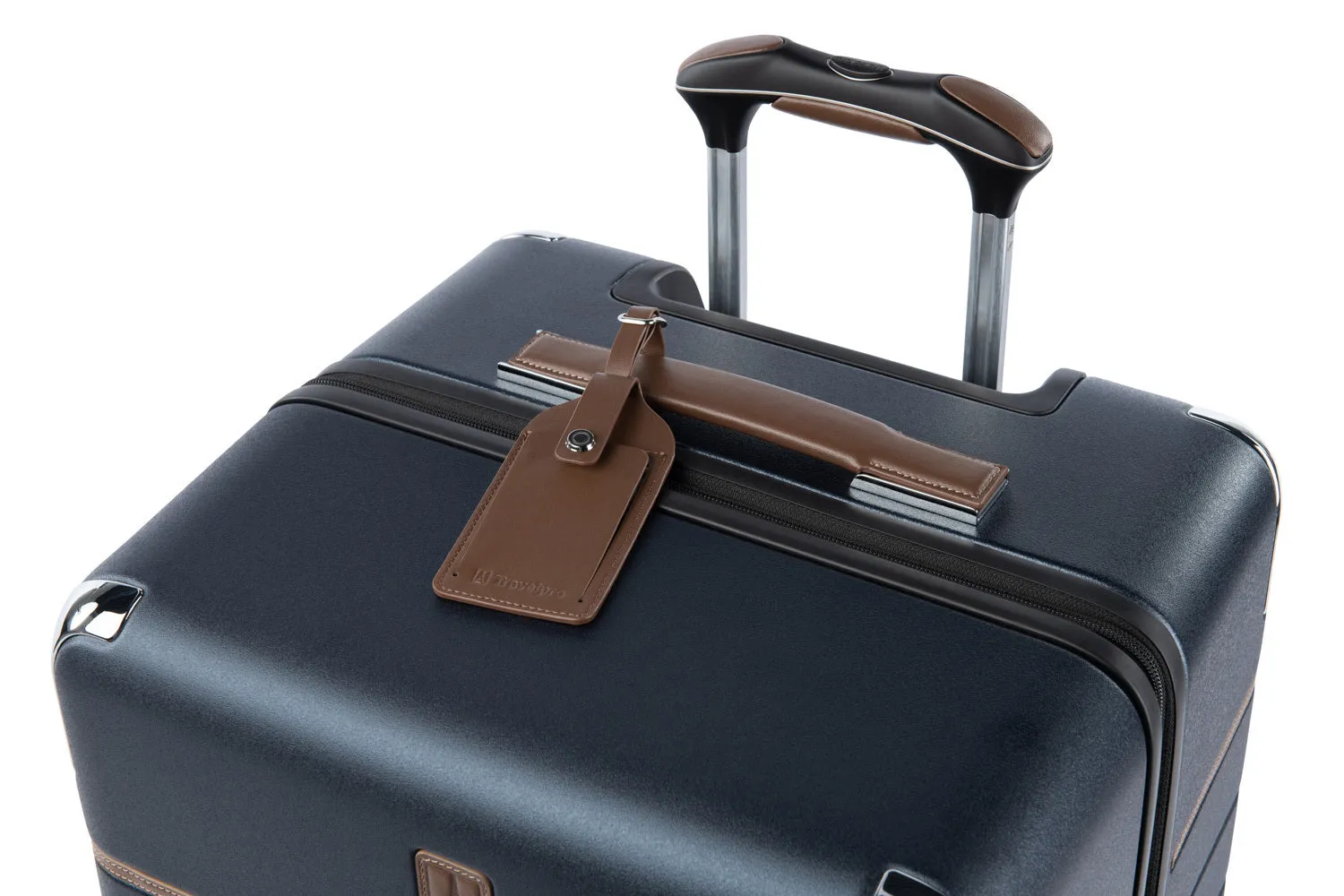 Travelpro® x Travel   Leisure Large Check-in Spinner and Drop-Bottom Weekender Bag Luggage Set