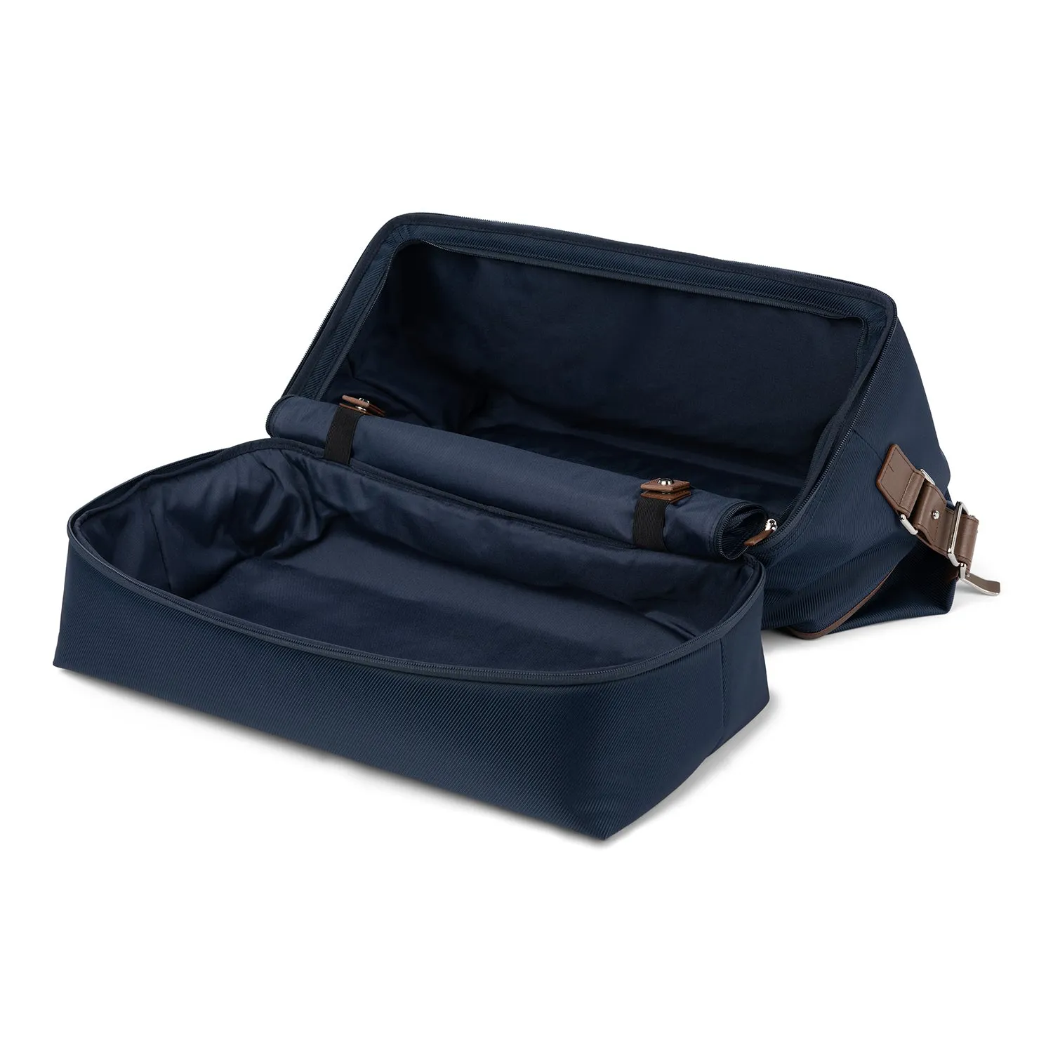 Travelpro® x Travel   Leisure Large Check-in Spinner and Drop-Bottom Weekender Bag Luggage Set