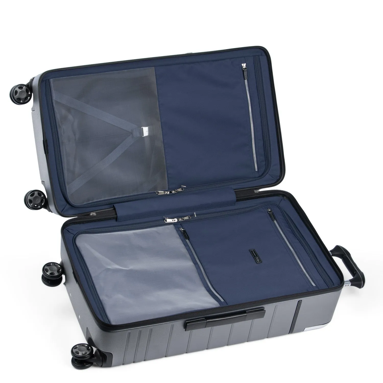Travelpro® x Travel   Leisure Large Check-in Spinner and Drop-Bottom Weekender Bag Luggage Set