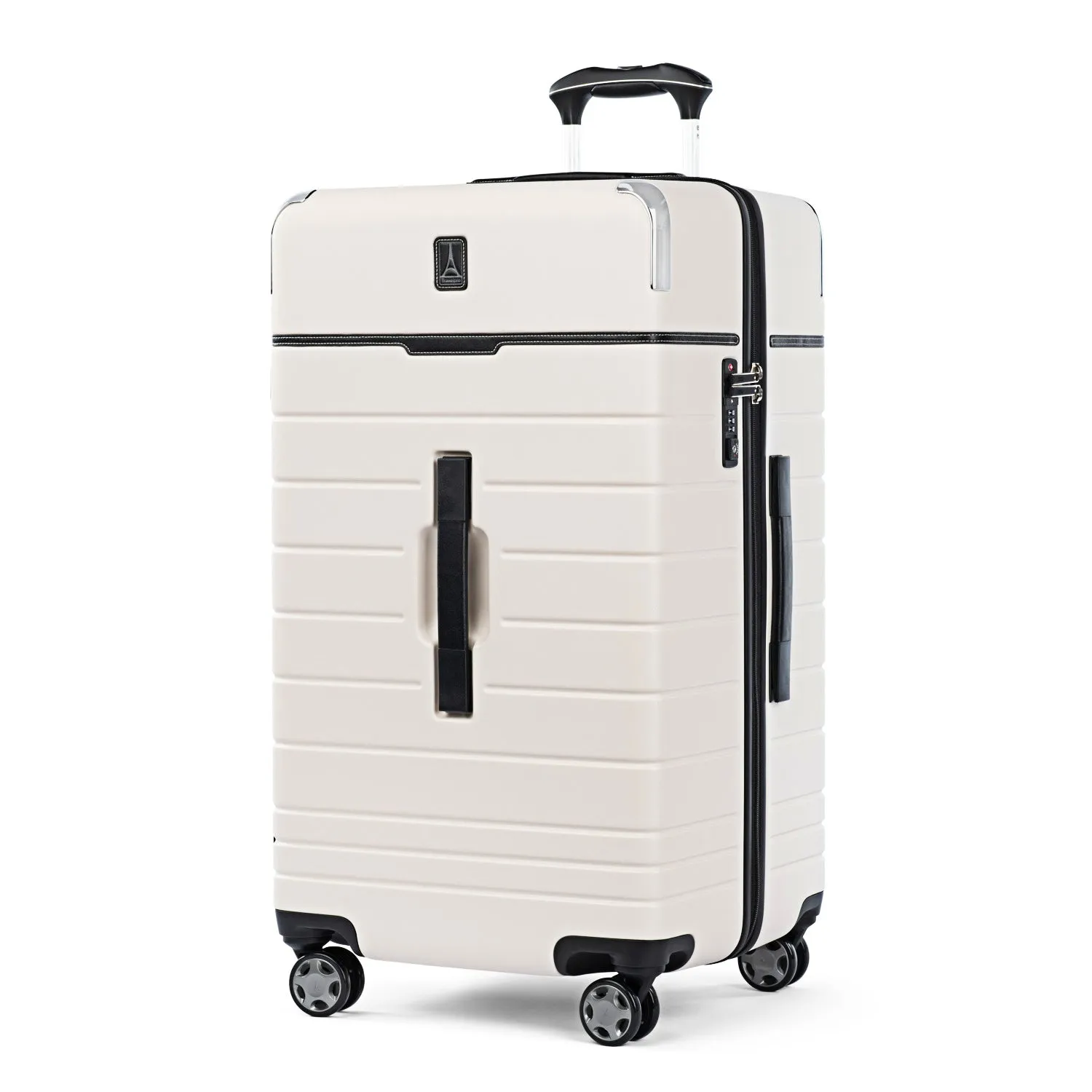 Travelpro® x Travel   Leisure Large Check-in Spinner and Drop-Bottom Weekender Bag Luggage Set