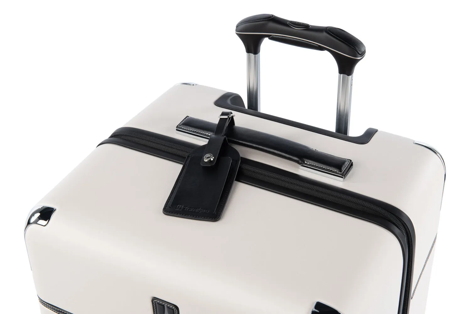 Travelpro® x Travel   Leisure Large Check-in Spinner and Drop-Bottom Weekender Bag Luggage Set