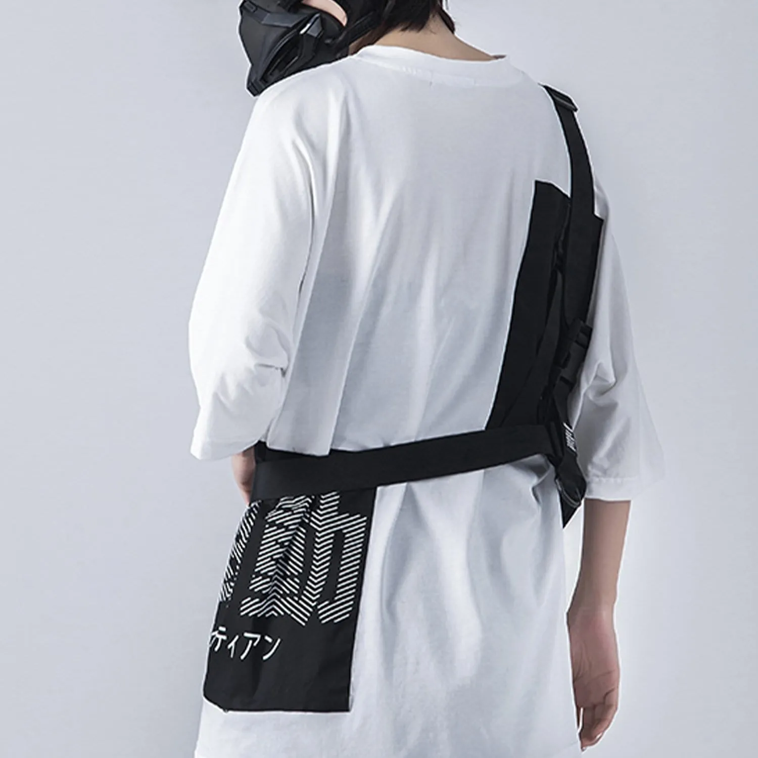 WLS Dark Functional Messenger Bag